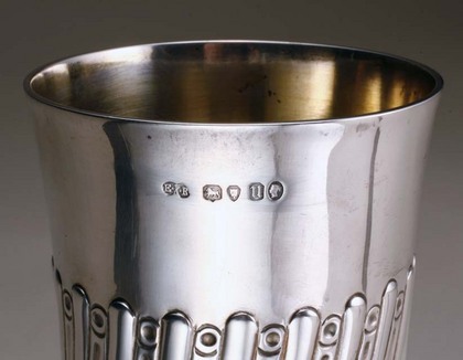 Bishop of Winchester Antique Silver Beaker - William of Wykeham